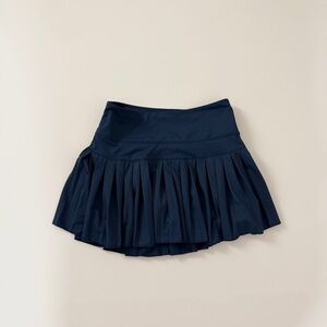 Gold Hinge navy blue skirt